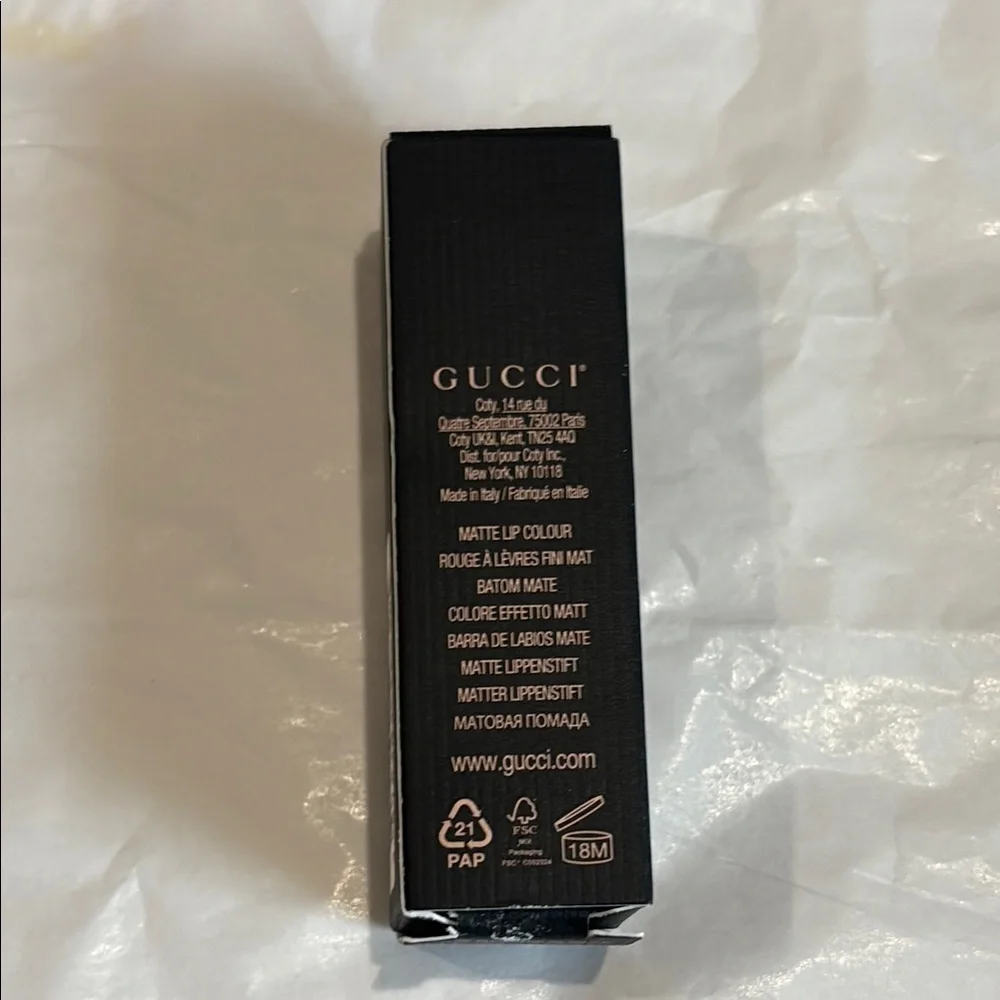 Gucci Rouge à Lèvres Mat Lipstick in Valeria Rose